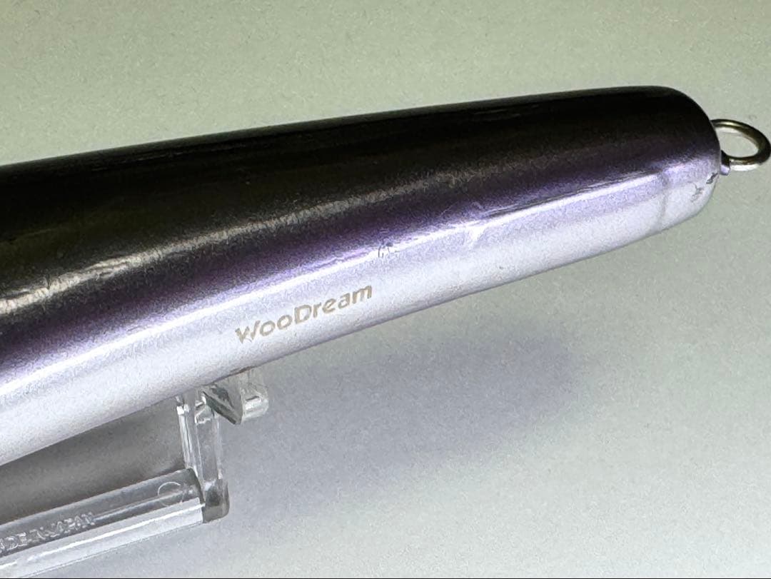WooDream アキヤトップウォーター ハードルアー シルバー・ブラック