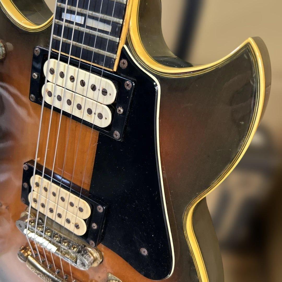 7393 YAMAHA SG-2000 ブラウンサンバースト ハードケース付き