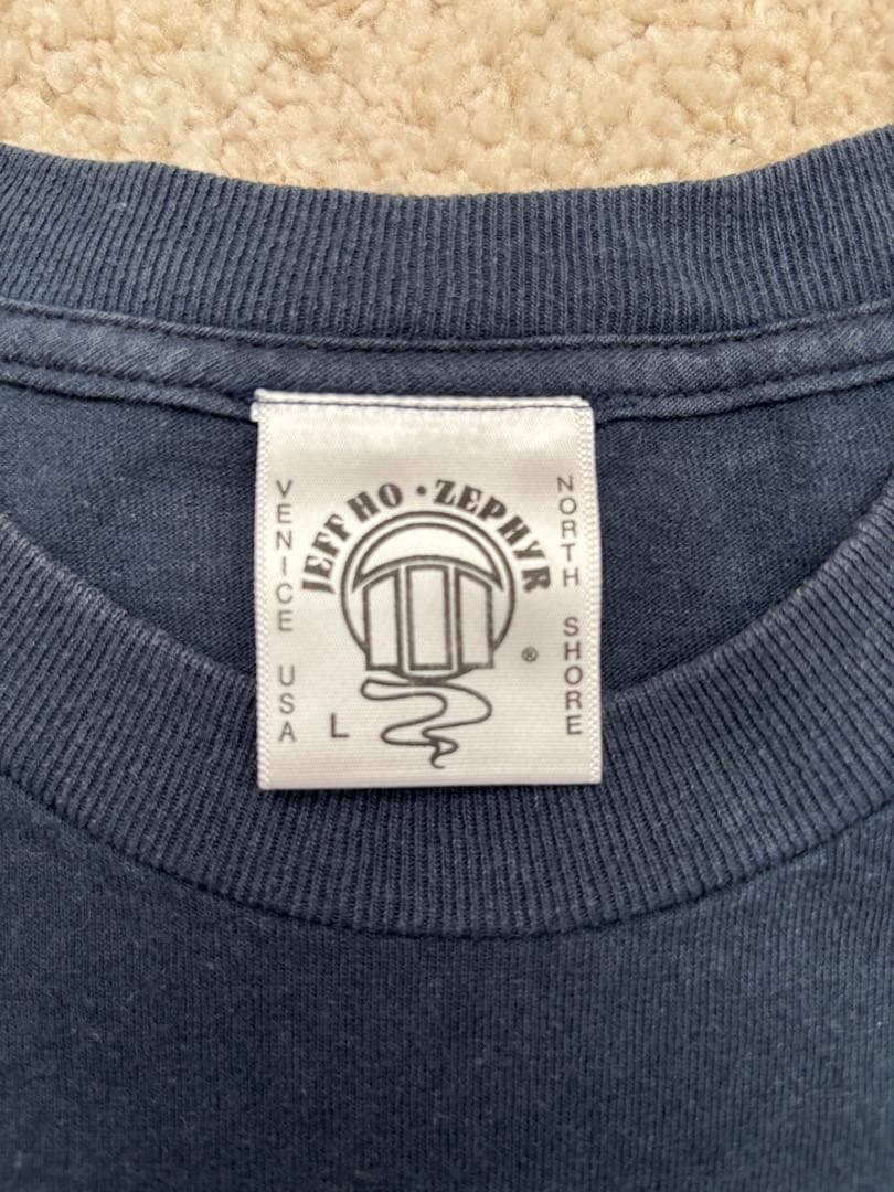 ZEPHYR Tシャツ Lサイズ ネイビー スケーター