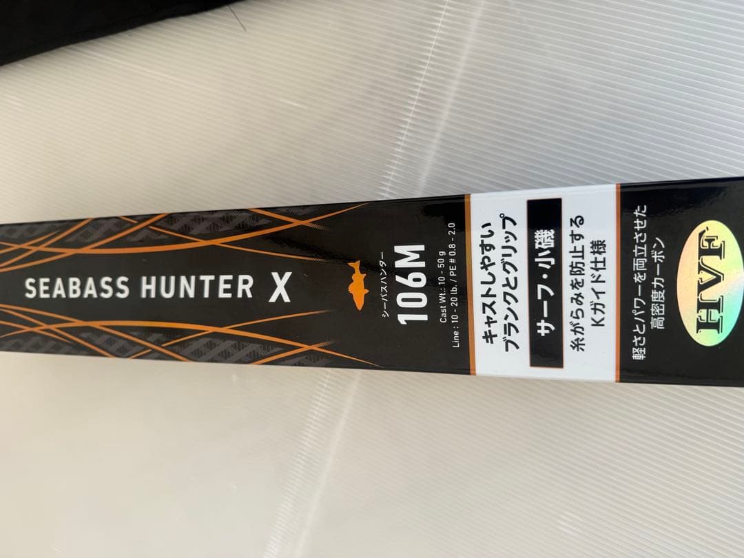 Daiwa SEABASS HUNTER X 106M ロッド