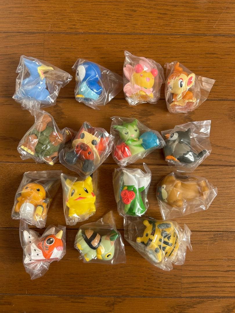【未開封】ポケモンキッズ　ダイヤモンド＆パール　フルコンプ117体セット　指人形