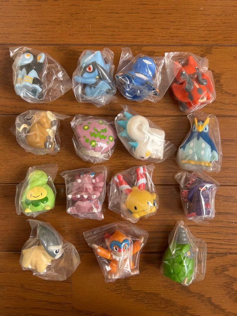 【未開封】ポケモンキッズ　ダイヤモンド＆パール　フルコンプ117体セット　指人形