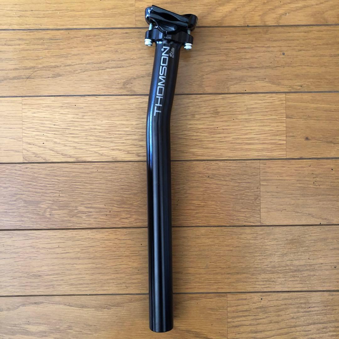 THOMSON シートポスト オフセット ブラック 27.2×330