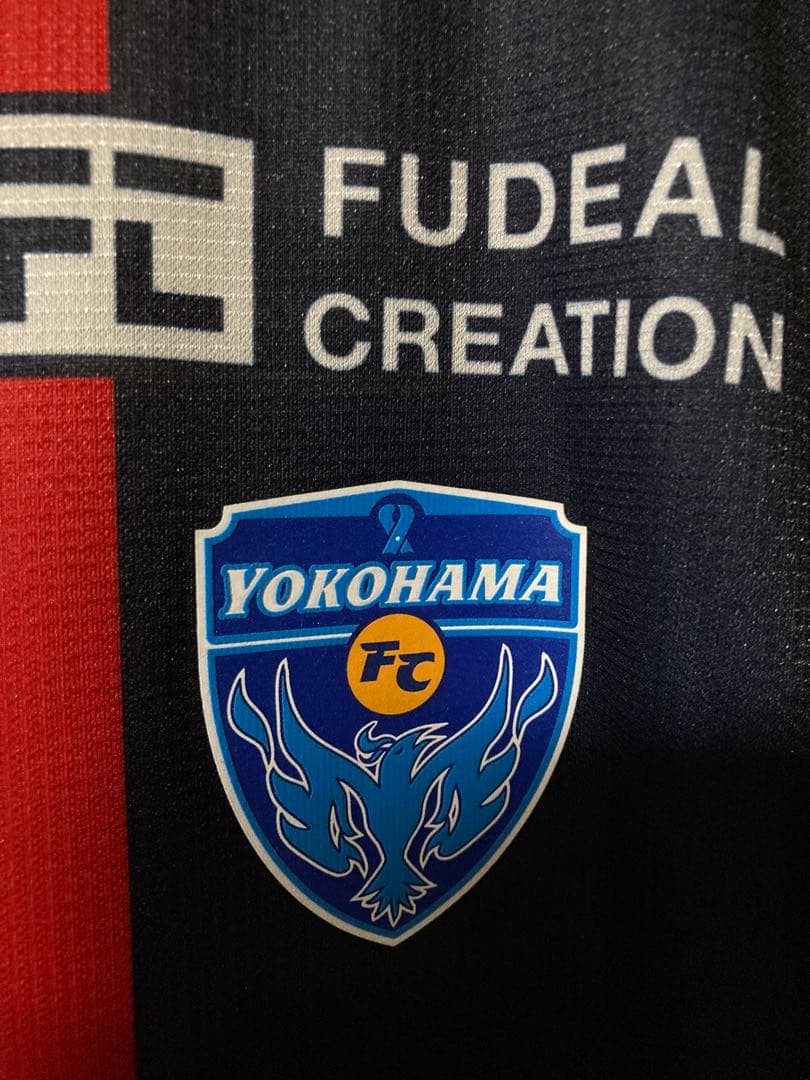 Yokohama FC オーセンティックユニフォーム2024夏　ネイビー/レッド