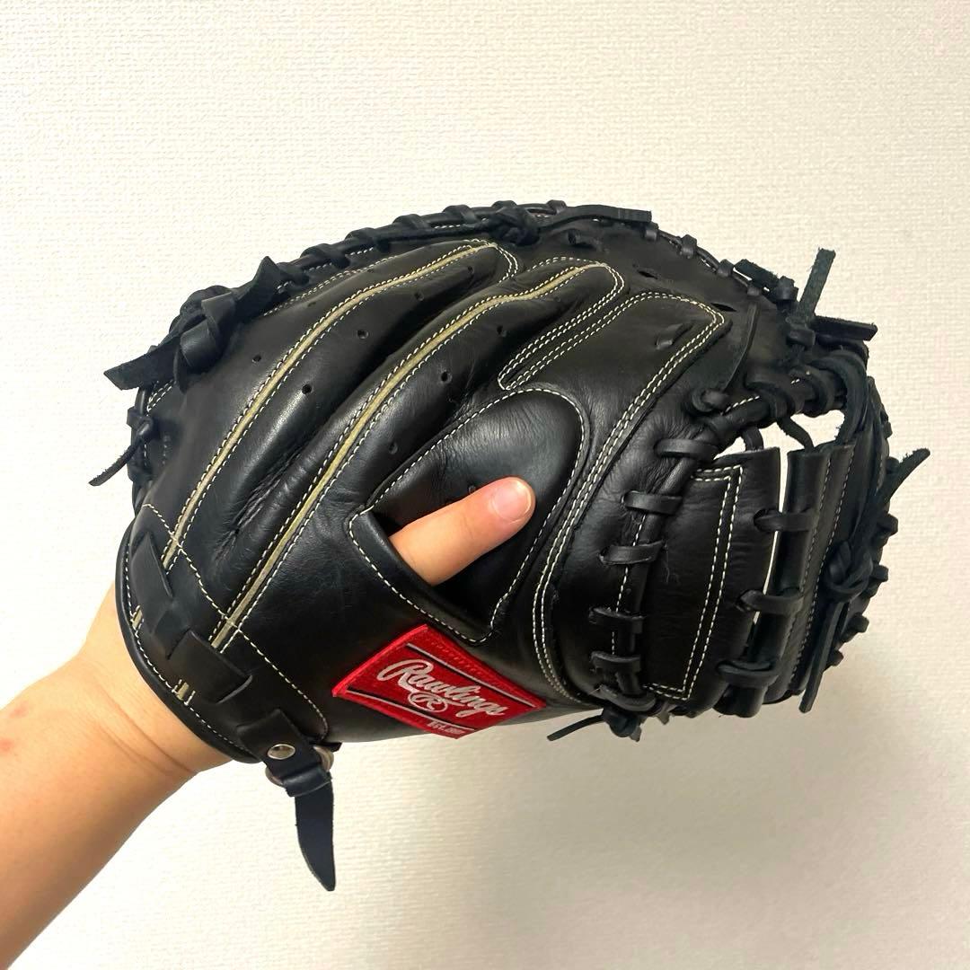 116 ローリングス 極美品 即戦力 軟式 キャッチャーミット