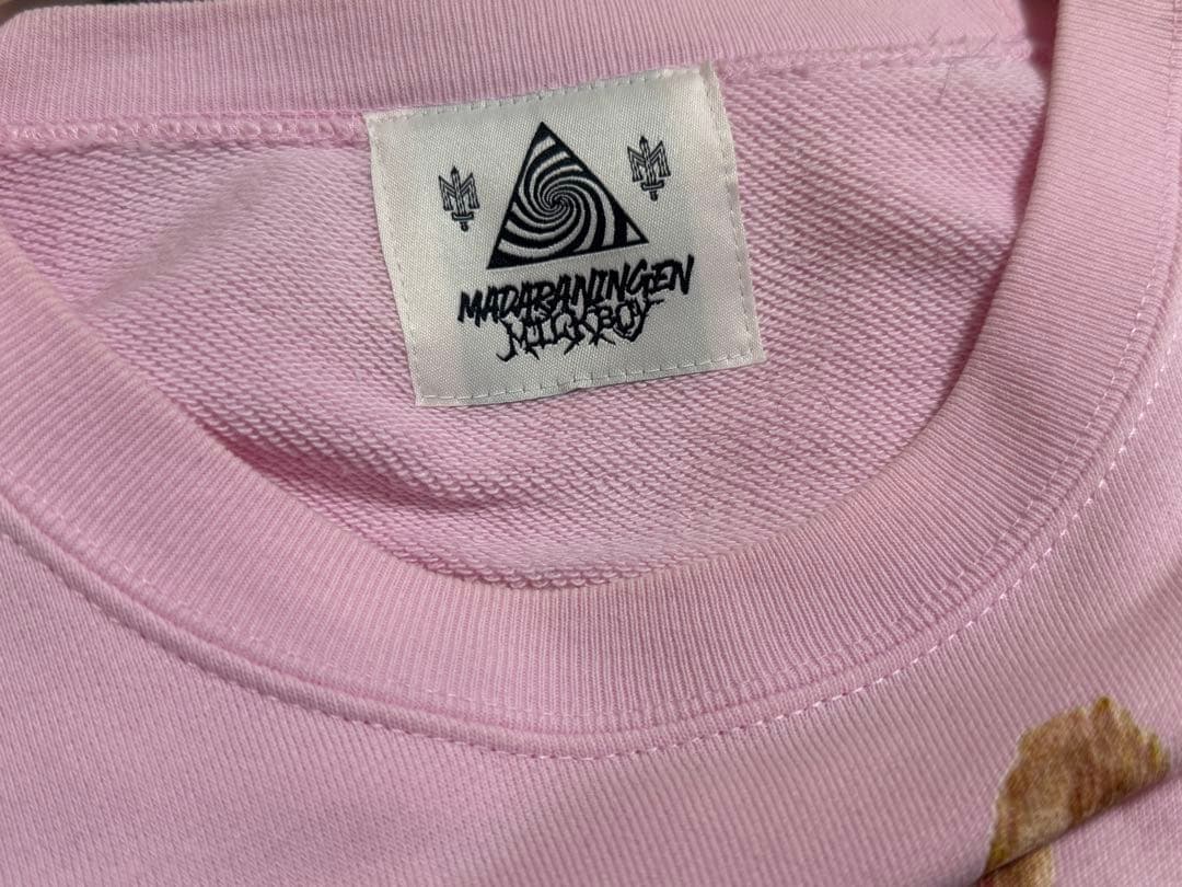 MILKBOY×マダラニンゲン スウェットMADARANINGEN トレーナー