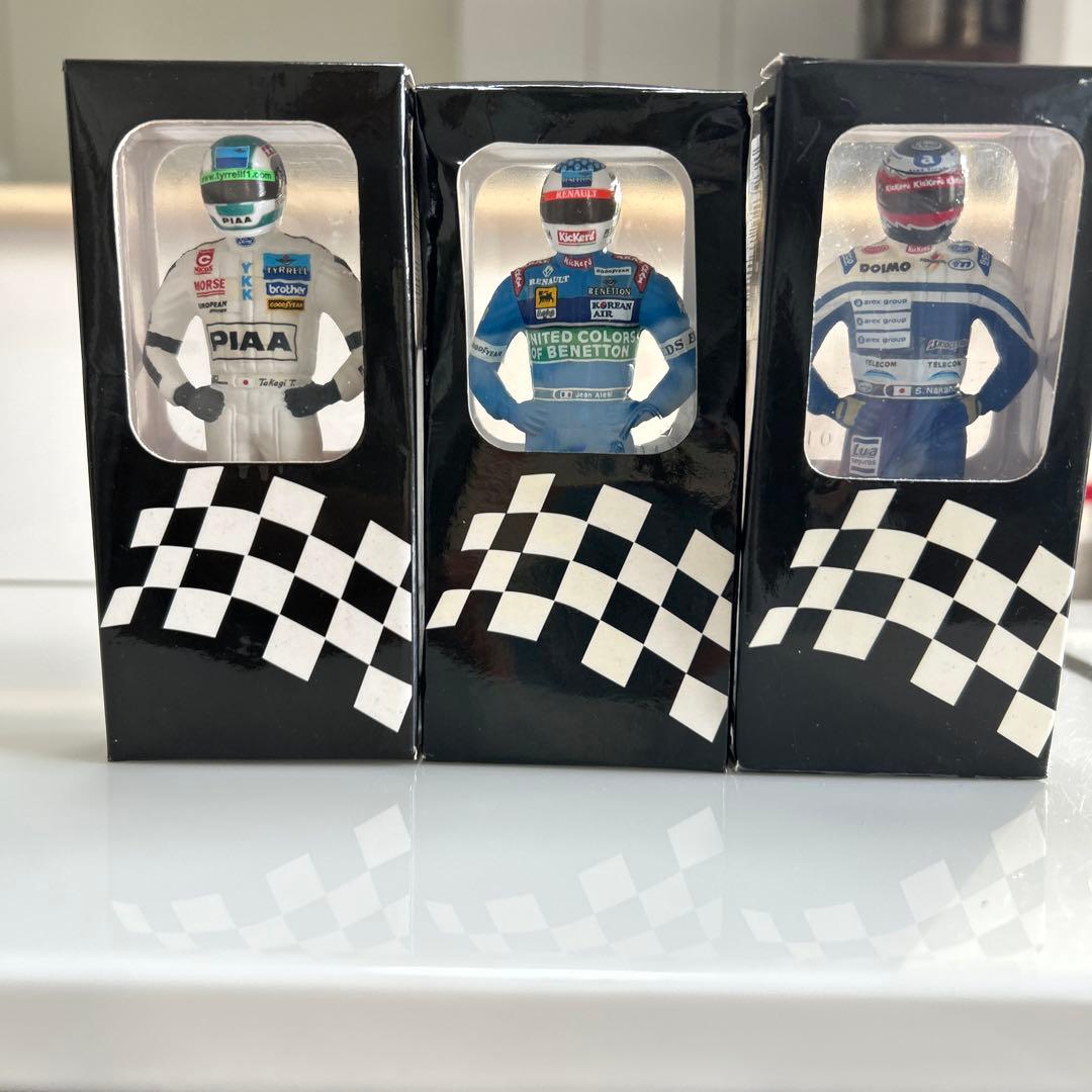 ミニチャンプスドライバーフィギュアとMichaelSchumacher等5セット