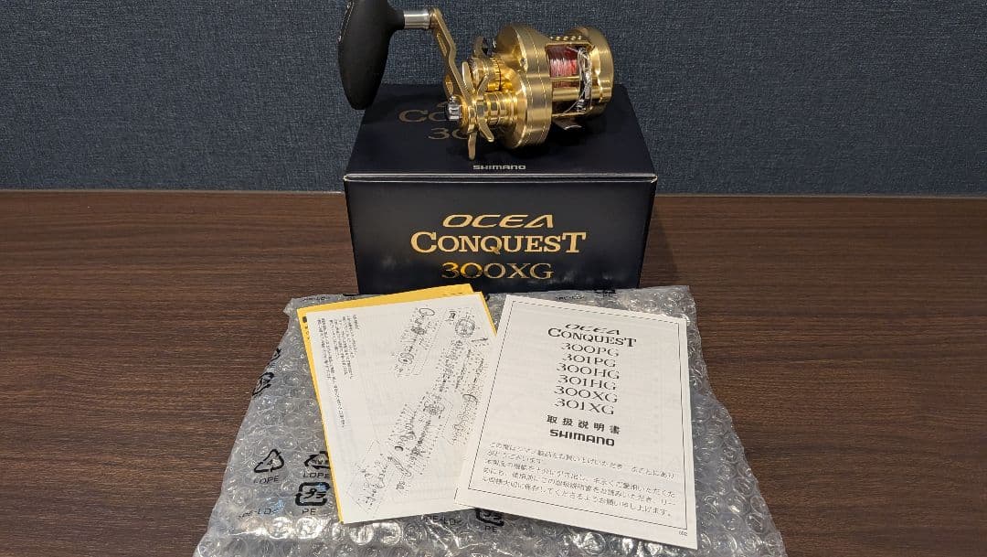 【極美品】22 オシアコンクエスト 300XG（右） 付属品完備