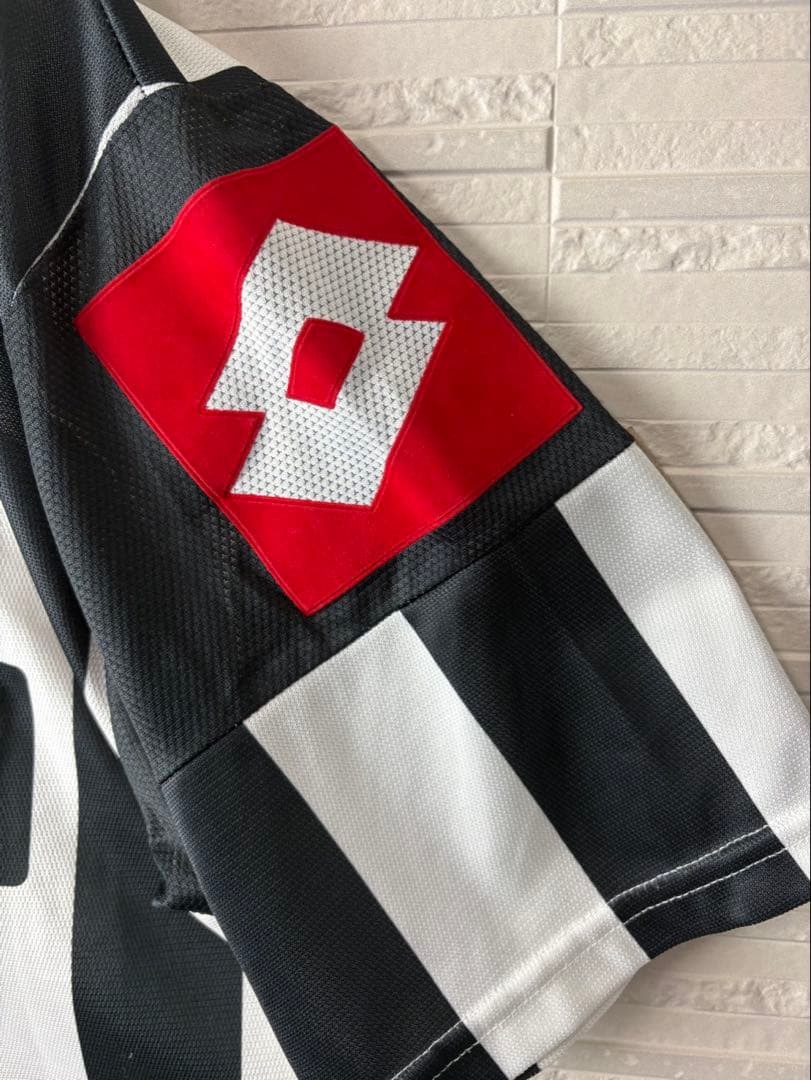 00s 正規品 LOTTO ユベントス ユニフォーム　01/02 トレゼゲ M