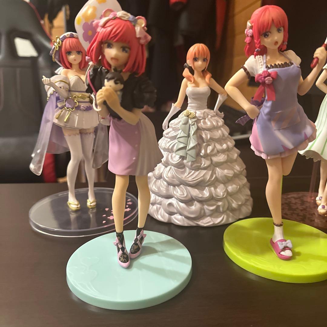 五等分の花嫁　中野二乃　一番くじ　フィギュアセット