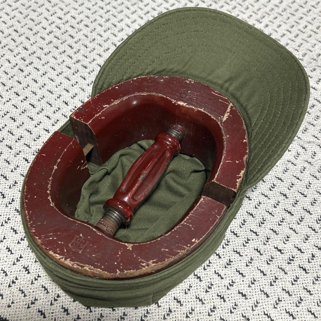 米軍実物 ナム戦 ユーティリティキャップ 62年 7 1/4 OG107 レア