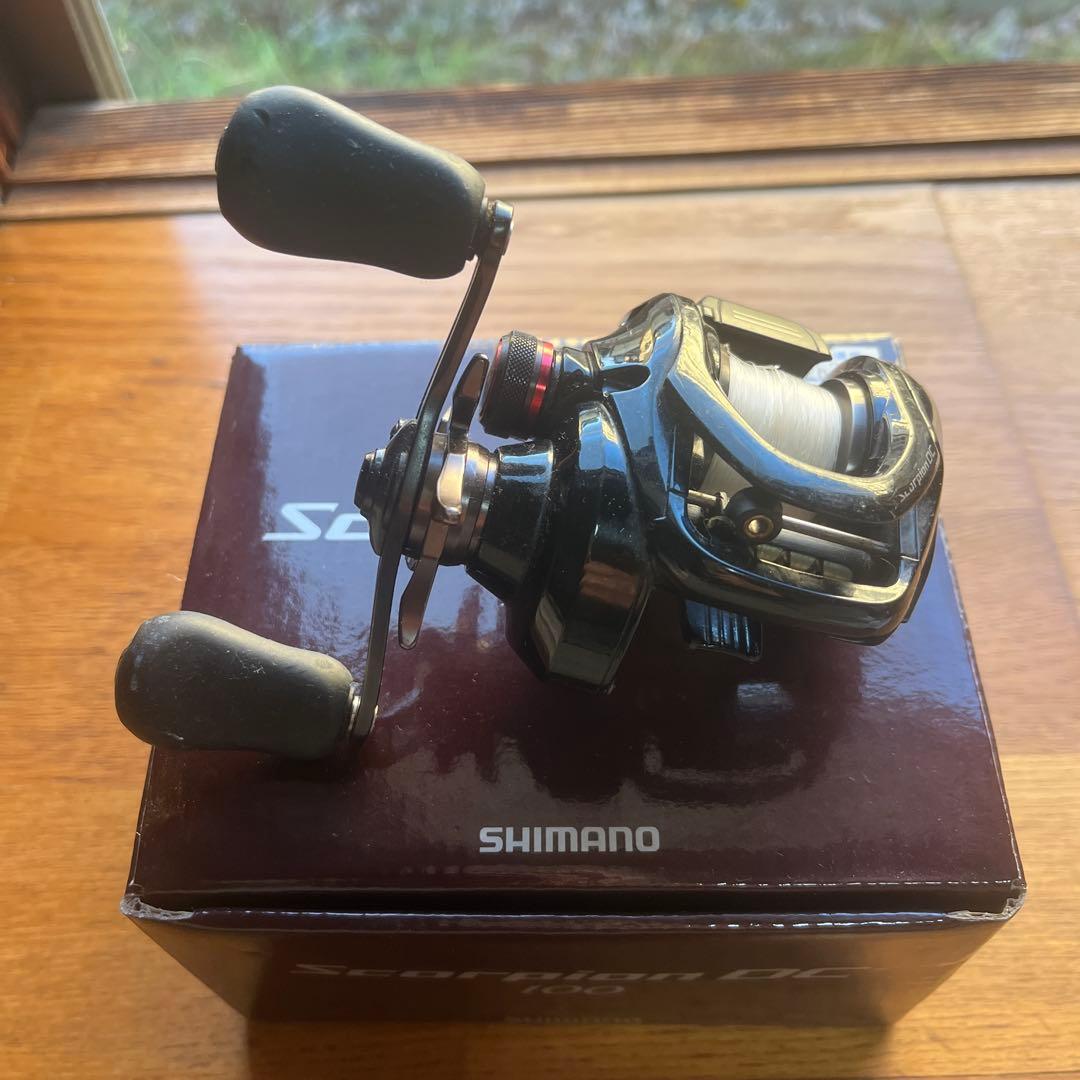 中古17Scorpion DC 100 ベイトリール
