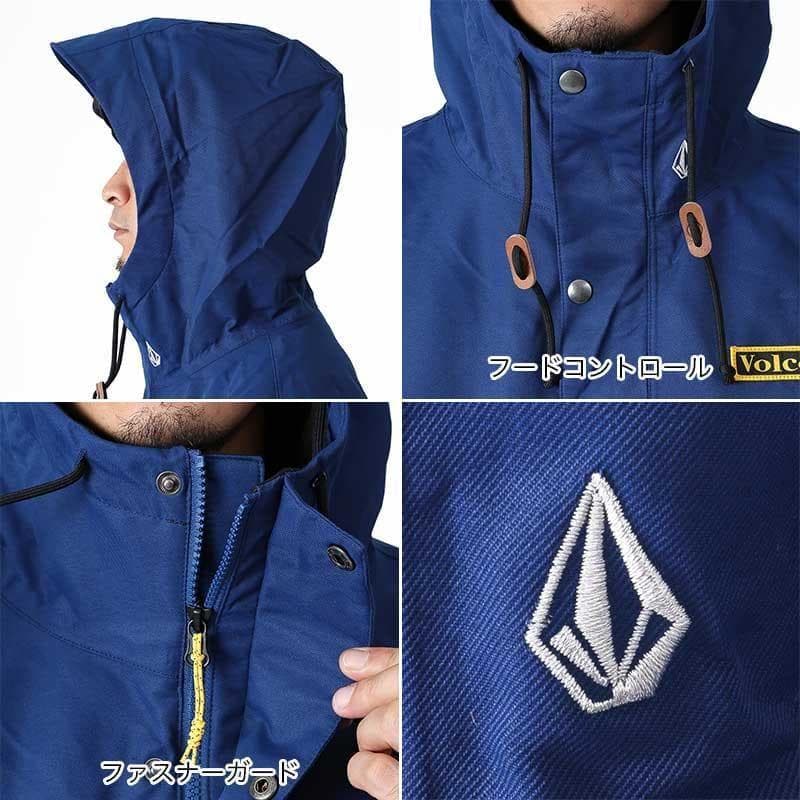1855【新品タグ付き】ボルコム　スノボウェア　プルオーバー ジャケット　ロンゴ