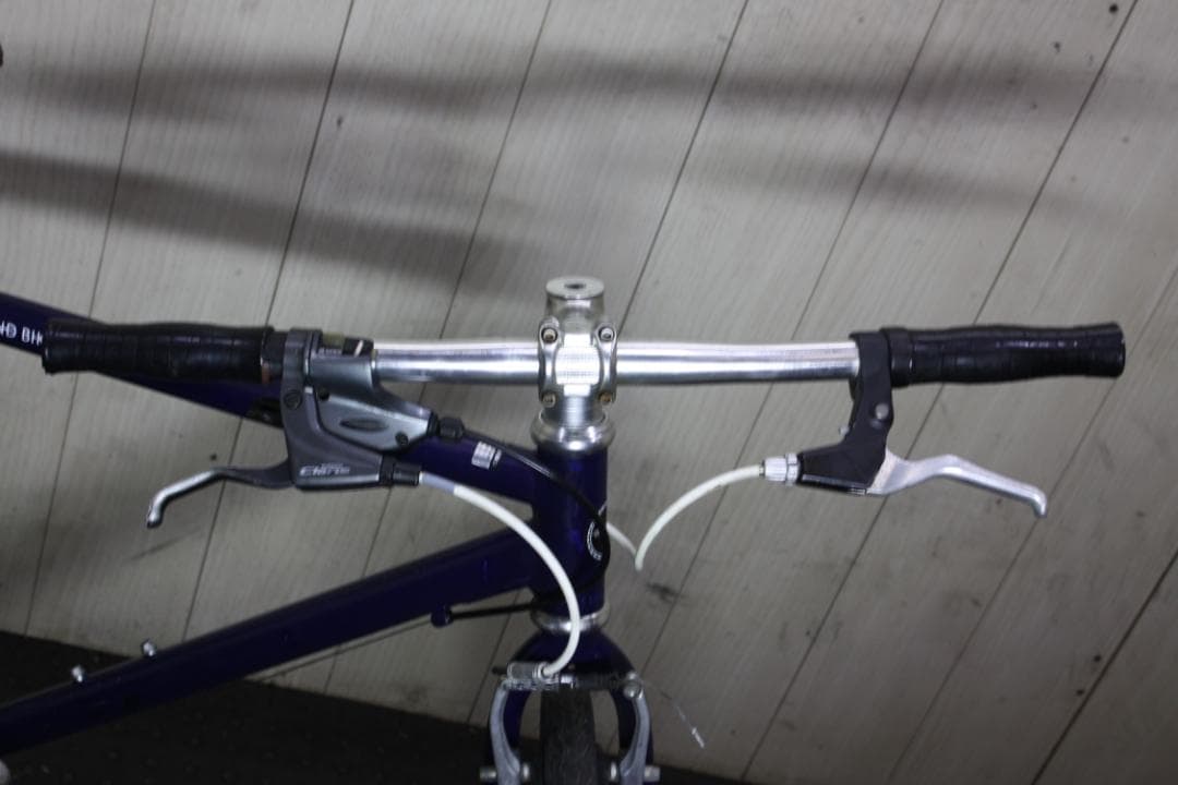 あさひ製WEEKEND アルミ 26型 シマノ7速 440mm BLUEクロス