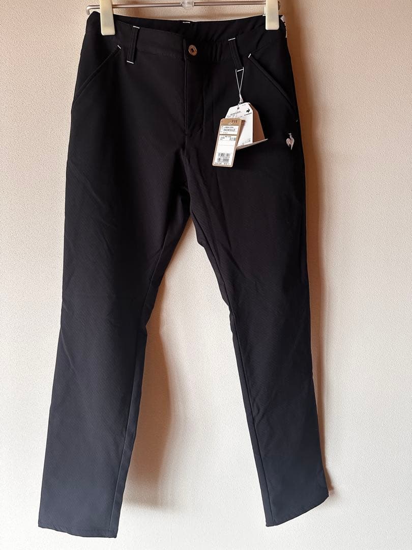 新品未使用⭐︎le coq sportif レディース ゴルフパンツ ブラック