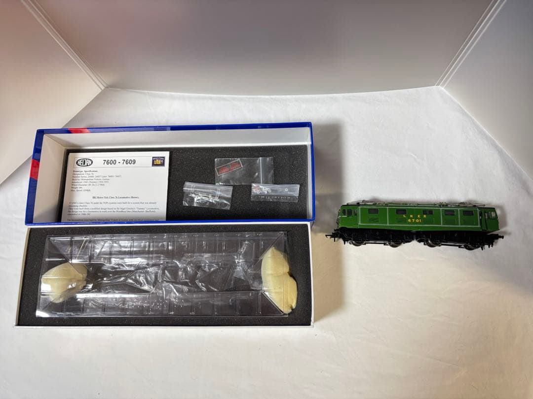 heljan EM 1 class 6701 LNER green ooゲージ