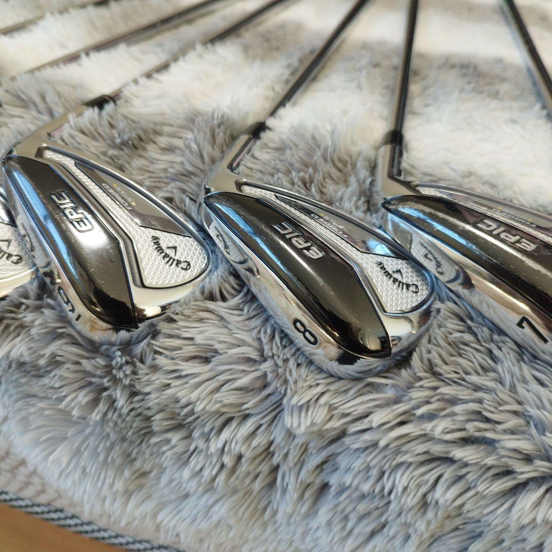 Callaway Epic フォージドスターアイアンセット 8本