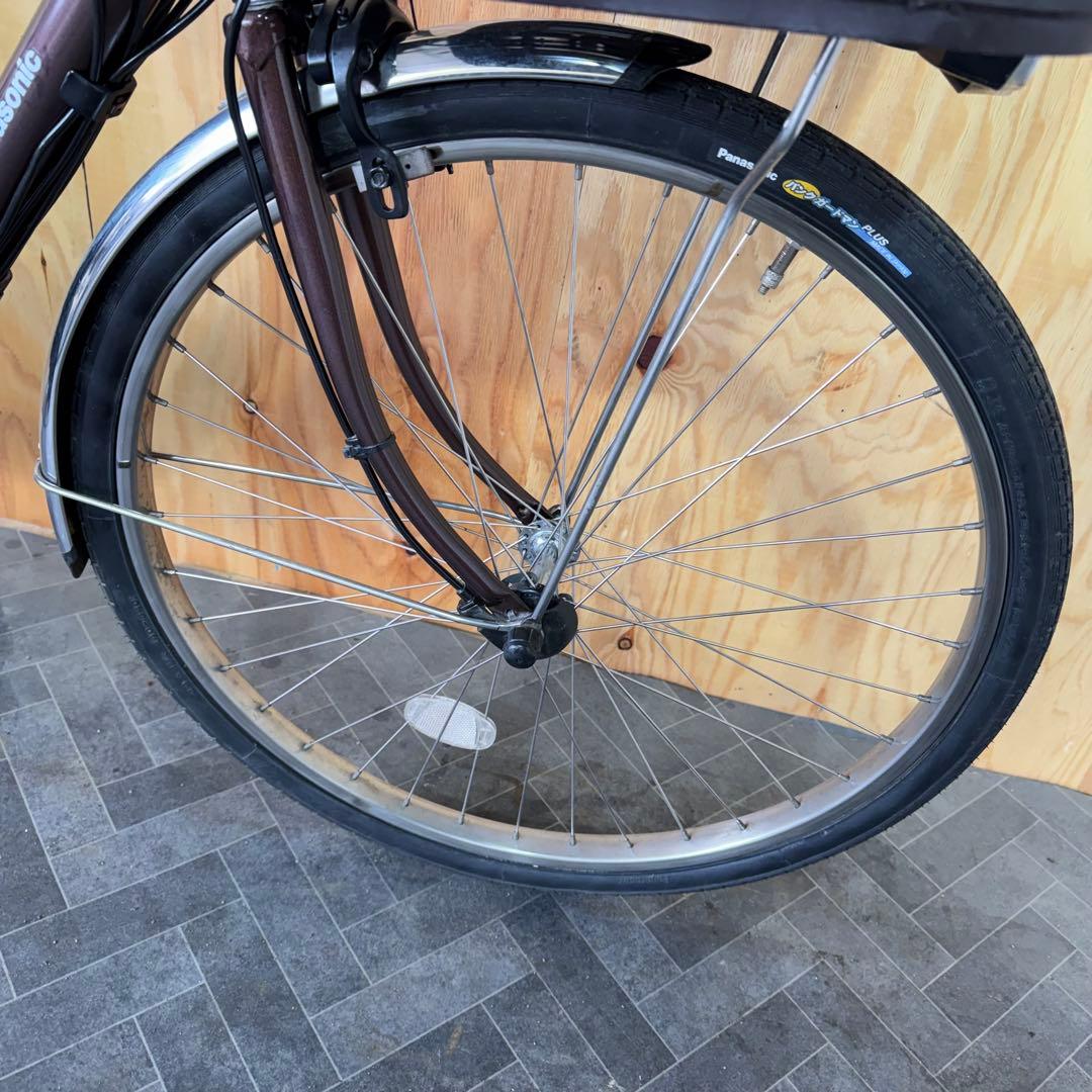 電動アシスト自転車 シティタイプ 黒 バスケット付き バッテリー16ah