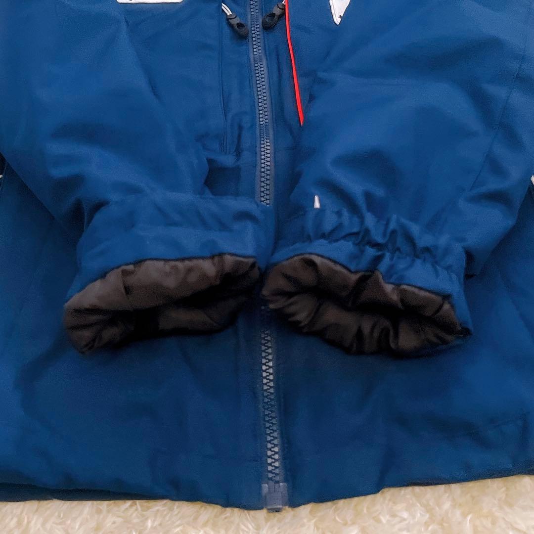 【フェニックス】スキーウェア　キッズ　上下セット　ネイビー　レッド　130 防寒