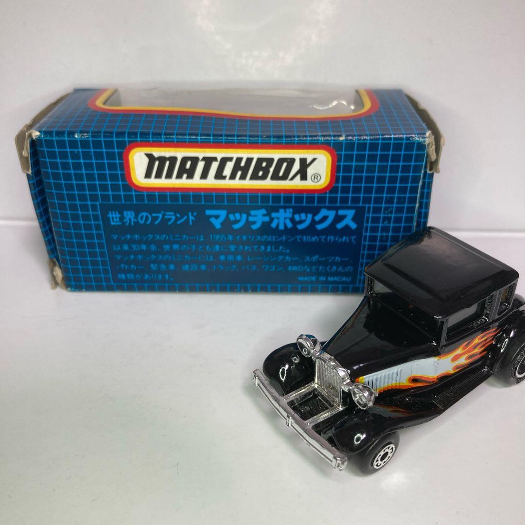 ★希少★青箱マッチボックス★MB-73 フォードモデルA FORD 黒 マカオ製