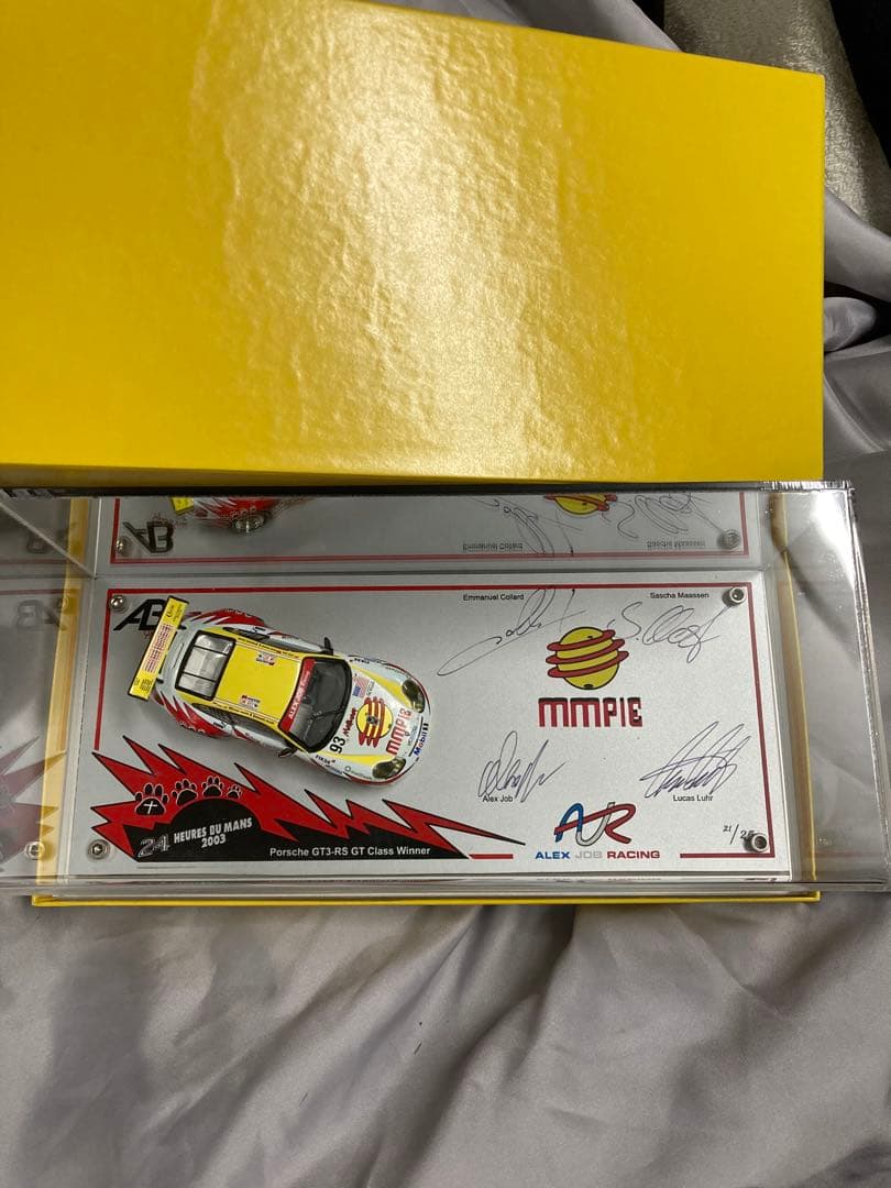 ポルシェ911GT3RSルマン24時間2003年クラス優勝車限定ミニカー