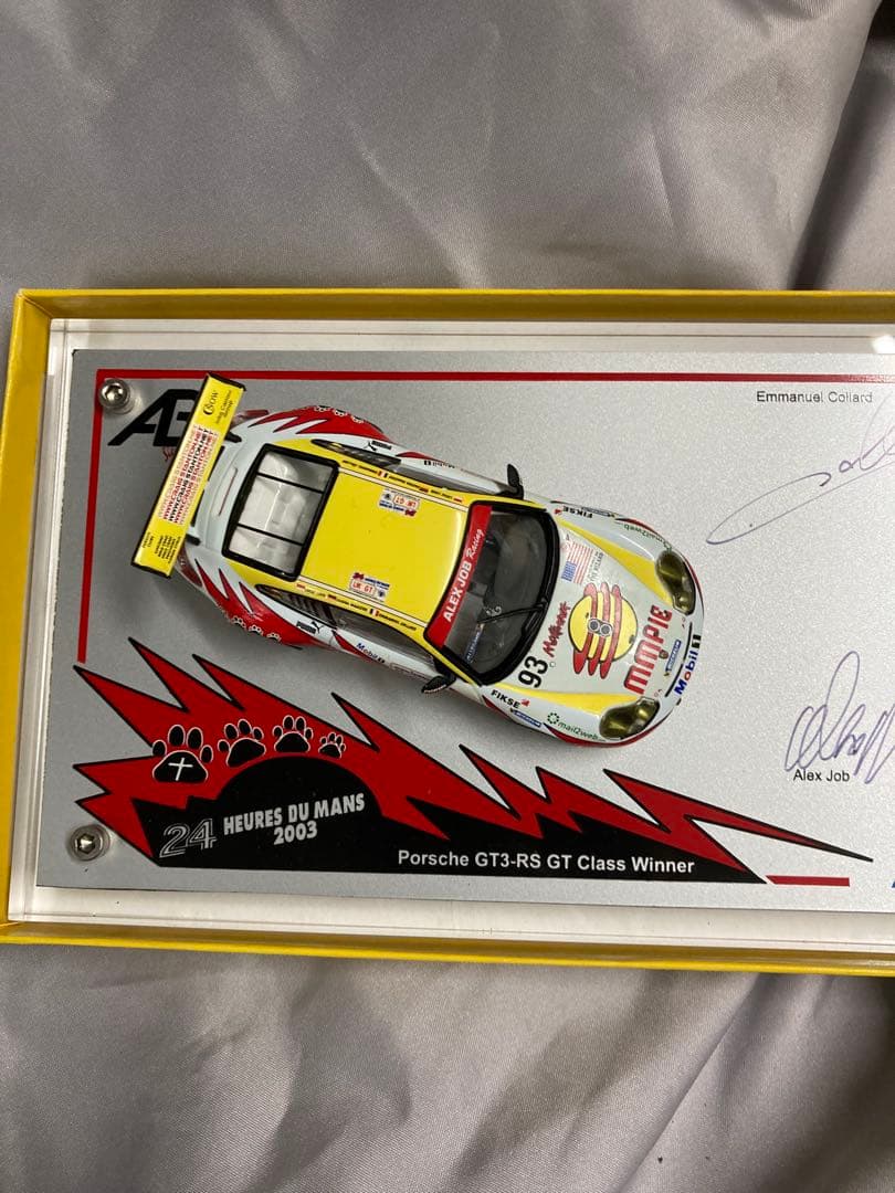 ポルシェ911GT3RSルマン24時間2003年クラス優勝車限定ミニカー