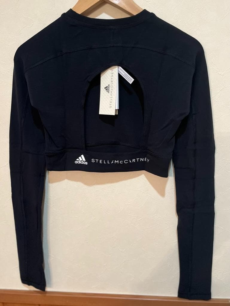 新品 ★ アディダス バイ ステラマッカートニー ★ 長袖クロップトップ