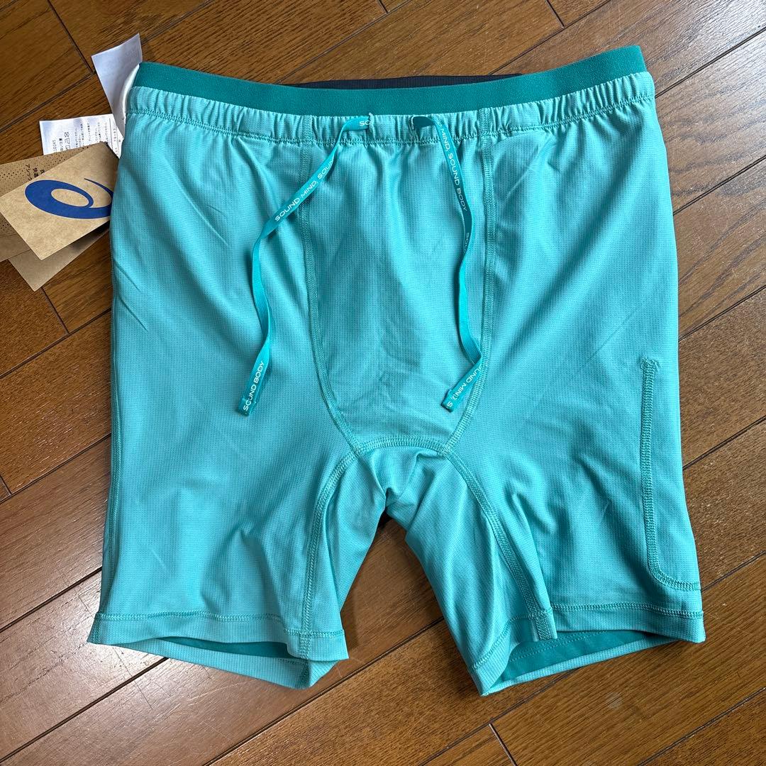 【新品】アシックス　ランニングパンツ　ROAD 2N1 5IN SHORT M