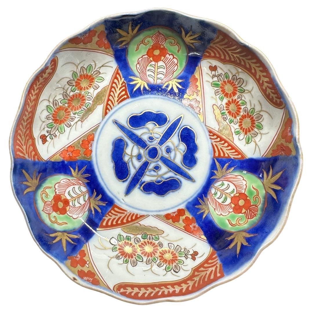 ★ 古伊万里 金彩 色絵 膾皿 6枚/食器！★
