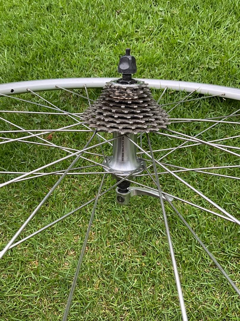 Raleigh RF-7 リム＋ハブ＋スポーク＋ギアのみ