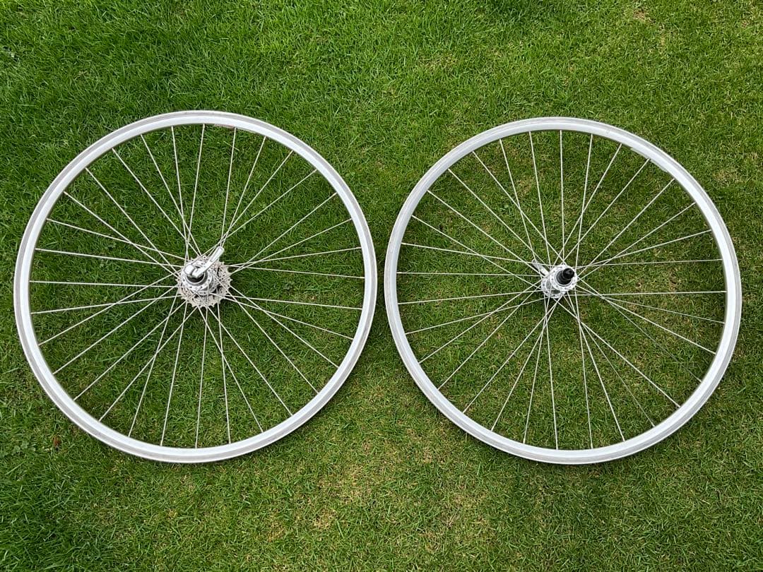 Raleigh RF-7 リム＋ハブ＋スポーク＋ギアのみ
