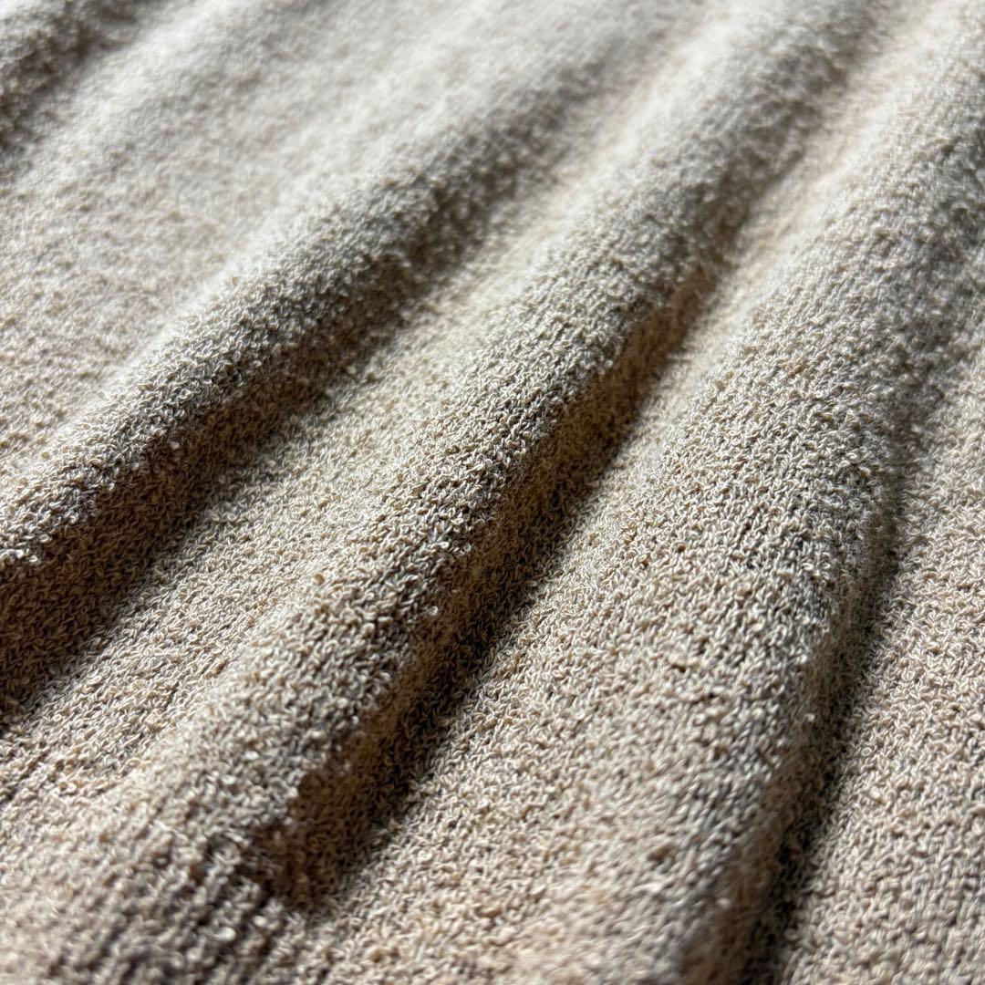 マスターバニー × ロベルトコリーナ パイル生地 ニット セーター 6/XL