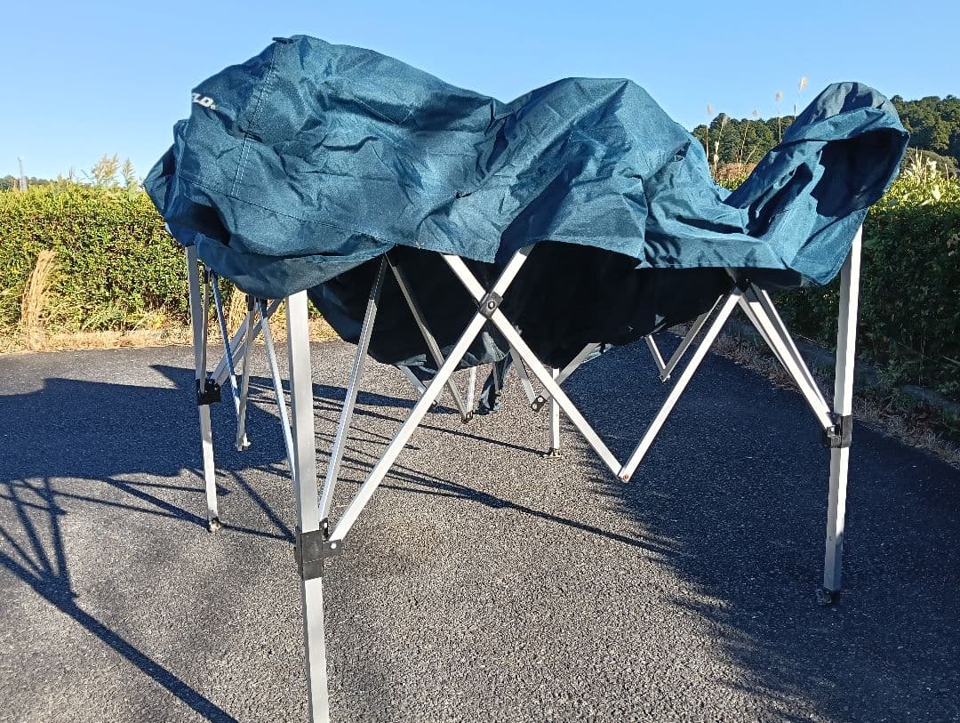 新春特価//SOUTH FIELD 4人用アルミワンアクション型タープ