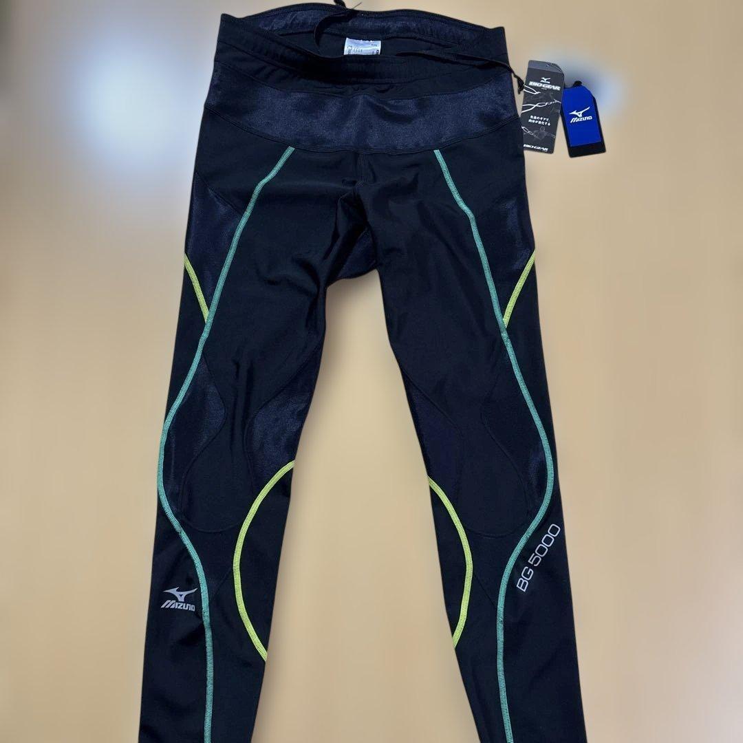 【Mizuno】❤バイオギア❤BG5000❤タイツ❤ブラック/グリーン/イエロー