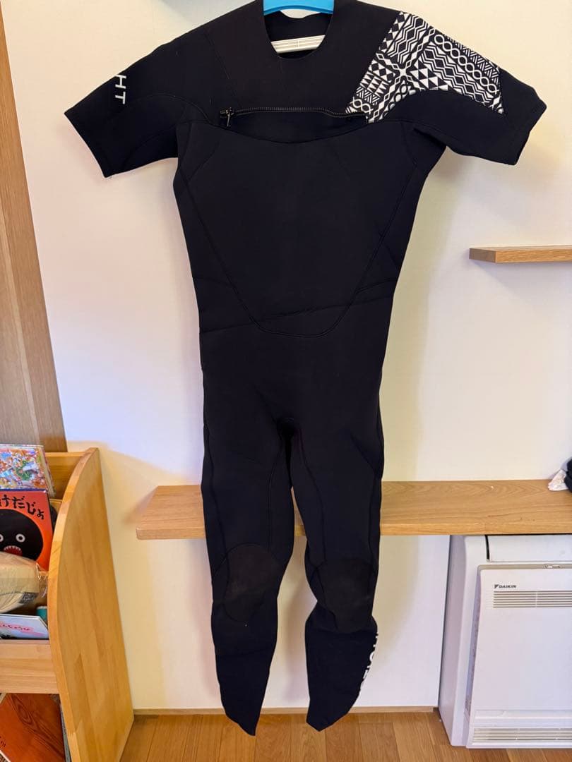 Airtight ウェットスーツ XL 黒色