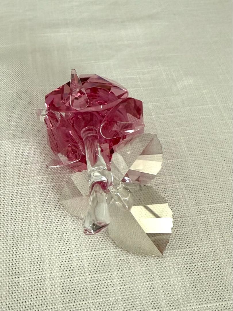 明日までの購入価額。スワロフスキー SWAROVSKI ローズ