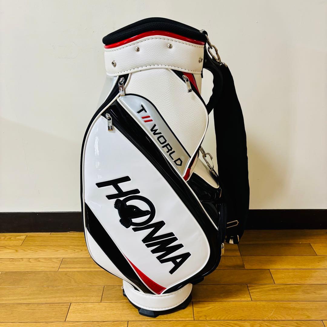 【ほぼ未使用品】HONMA ツアーワールド キャディーバッグ　ゴルフバッグ