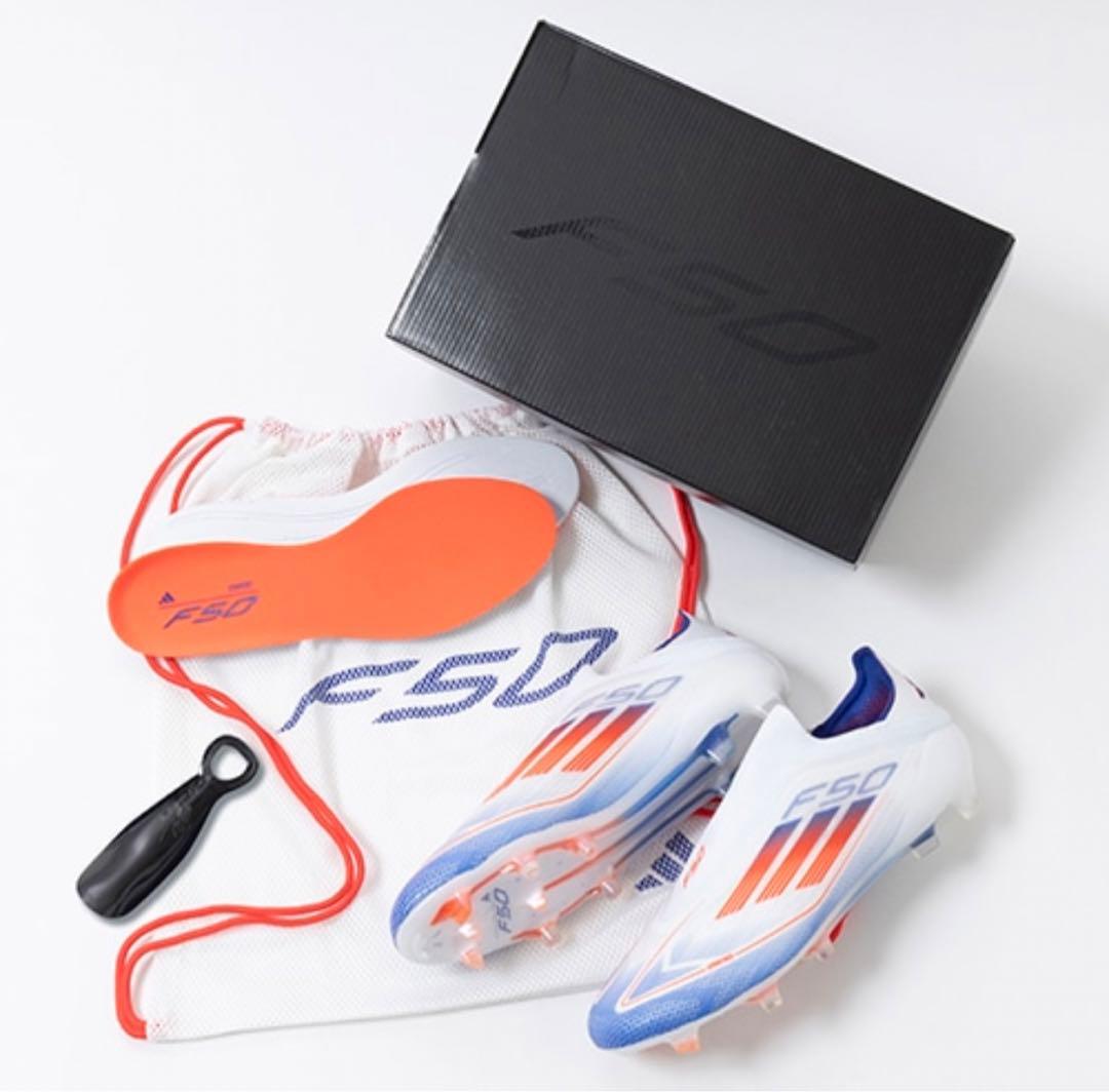 adidas F50 FG 紐なし　26.0cm