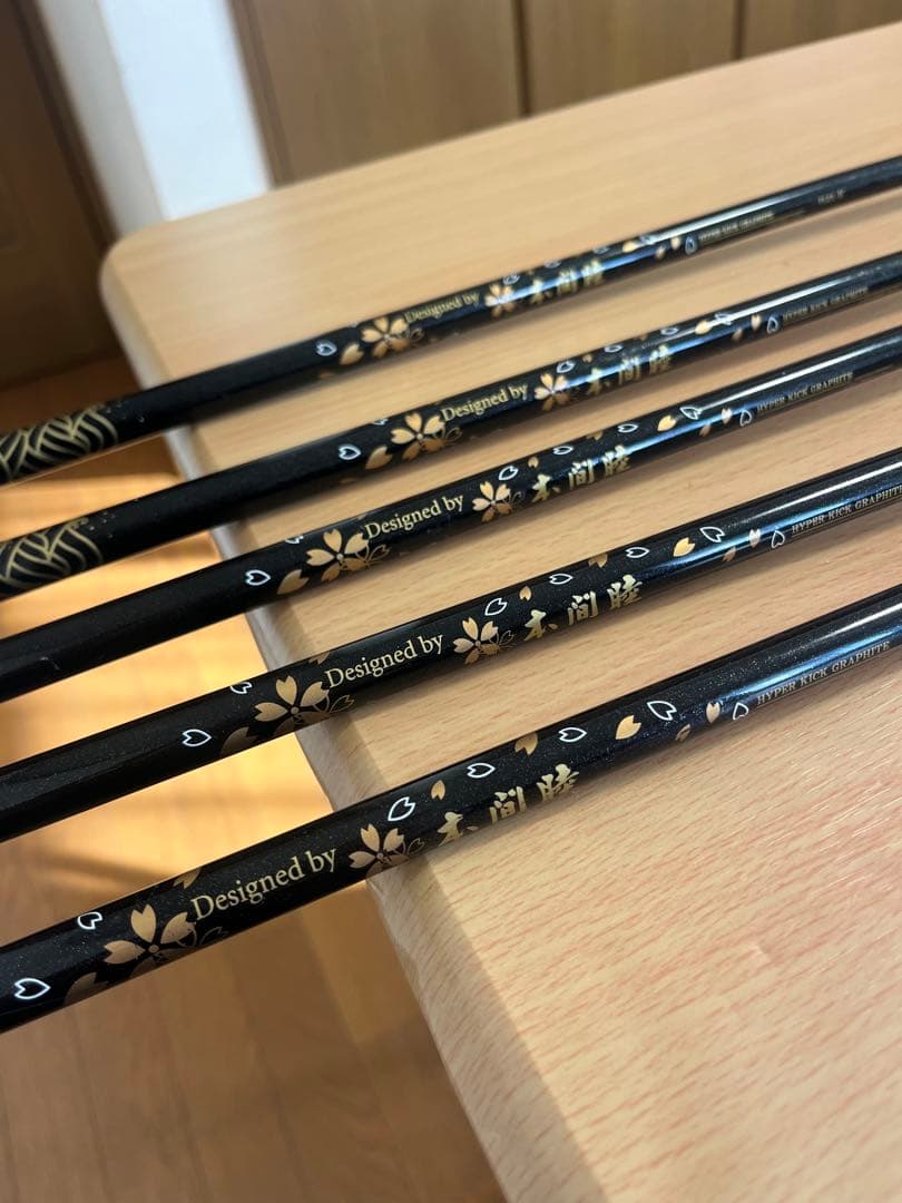 本間睦フルボディチタンアイアンセット 5本組 稀少品