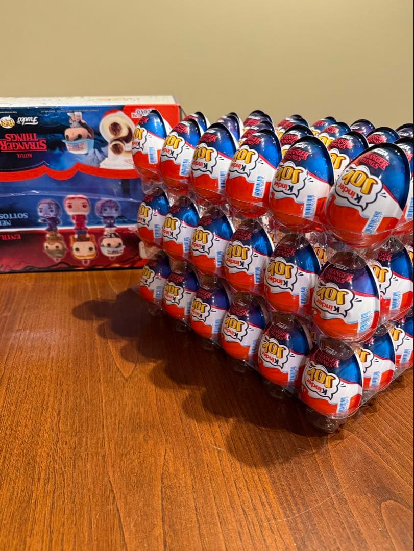 Stranger Things Kinder 72個入 1BOX 海外限定