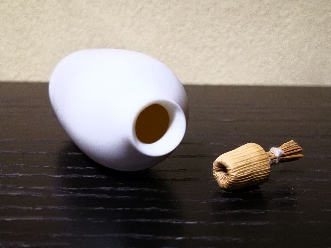 陶芸家　青木良太【新品・未使用】白磁振り出し（フリダシ）