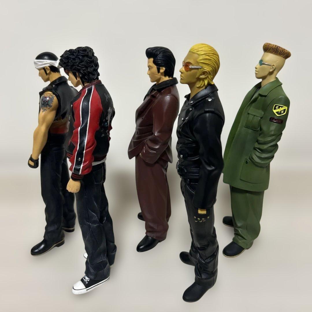 クローズ&worst P A D フィギュアのみ5体セット