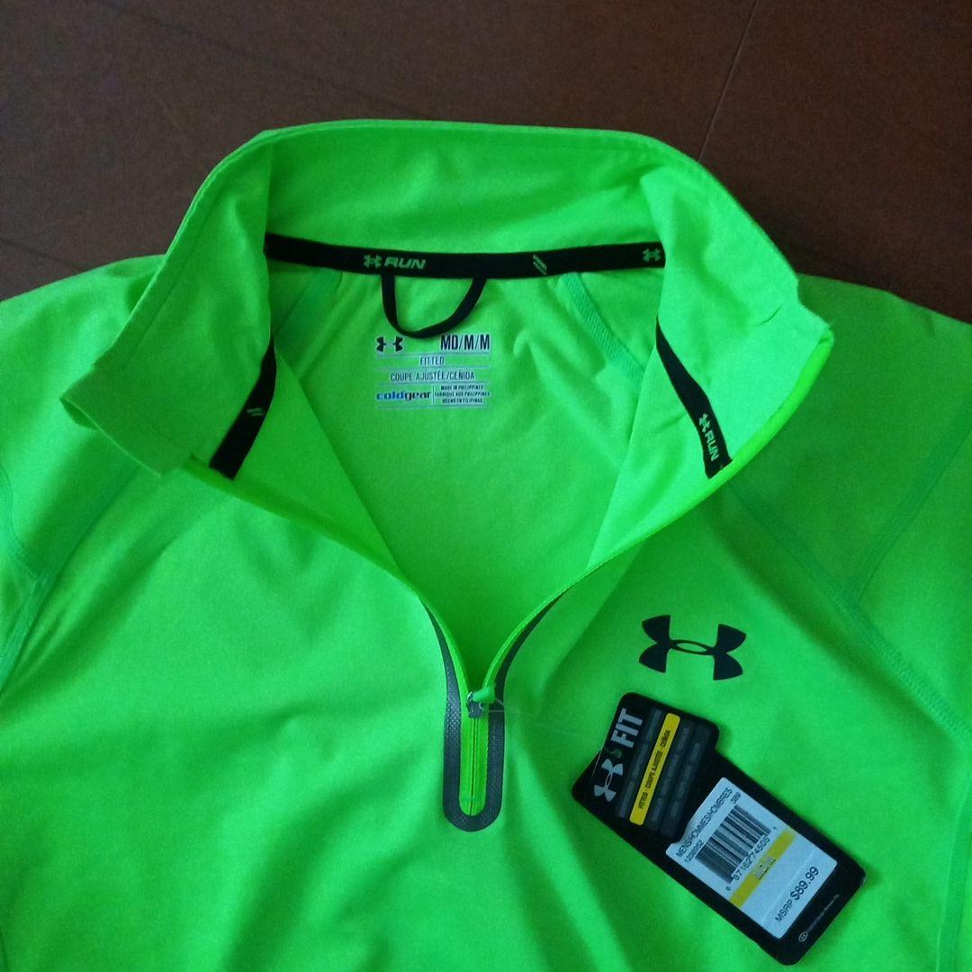 【新品/未使用】UNDER ARMOUR ハーフジップ長袖 海外サイズ Ｍ