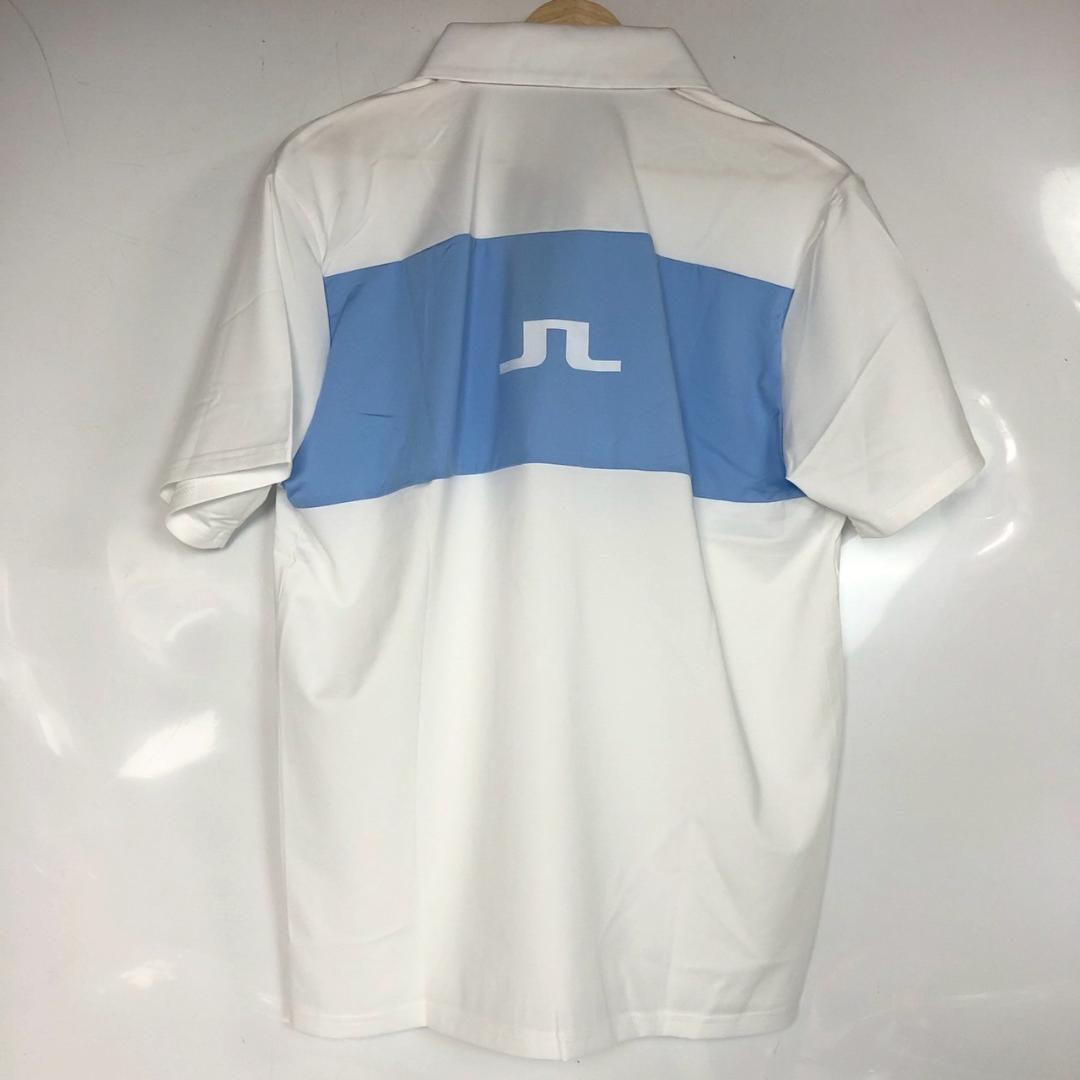 J.LINDEBERG ジェイリンドバーグ ゴルフポロシャツ メンズL 白 半袖
