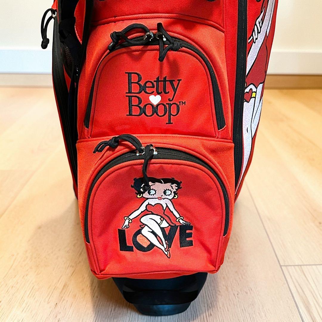 廃盤❣️稀少品✨Betty Boop スタンド式 キャディーバッグ ゴルフバッグ