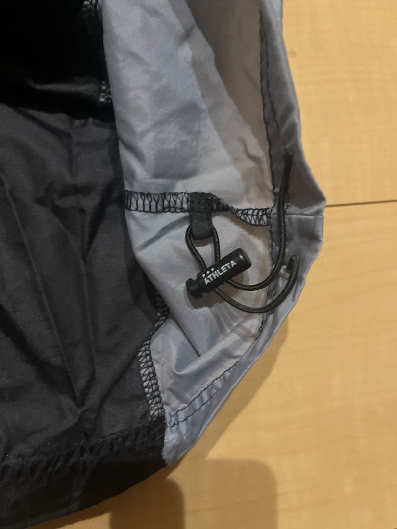 アスレタ　ATHLETA ピステ　セットアップ　ブラック　L