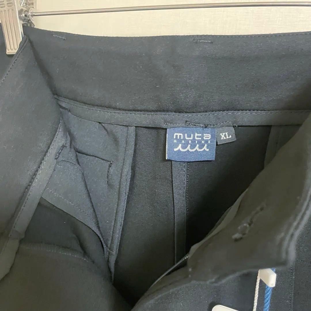 ⭐️新品　muta ムータ　ゴルフパンツ　XL　ゴルフウェア　黒　ブラック