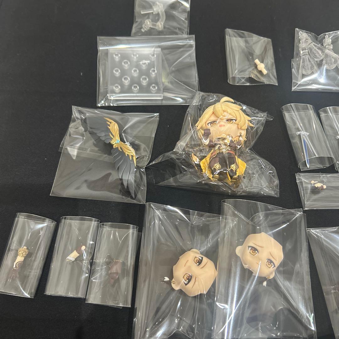 原神 ねんどろいど 旅人 空 蛍 セット 開封済み フィギュア
