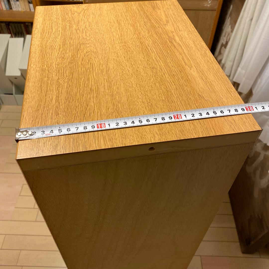 T*S様 ACTUS購入品　ナチュラルウッド　オープンシェルフ 2段　セット　レ
