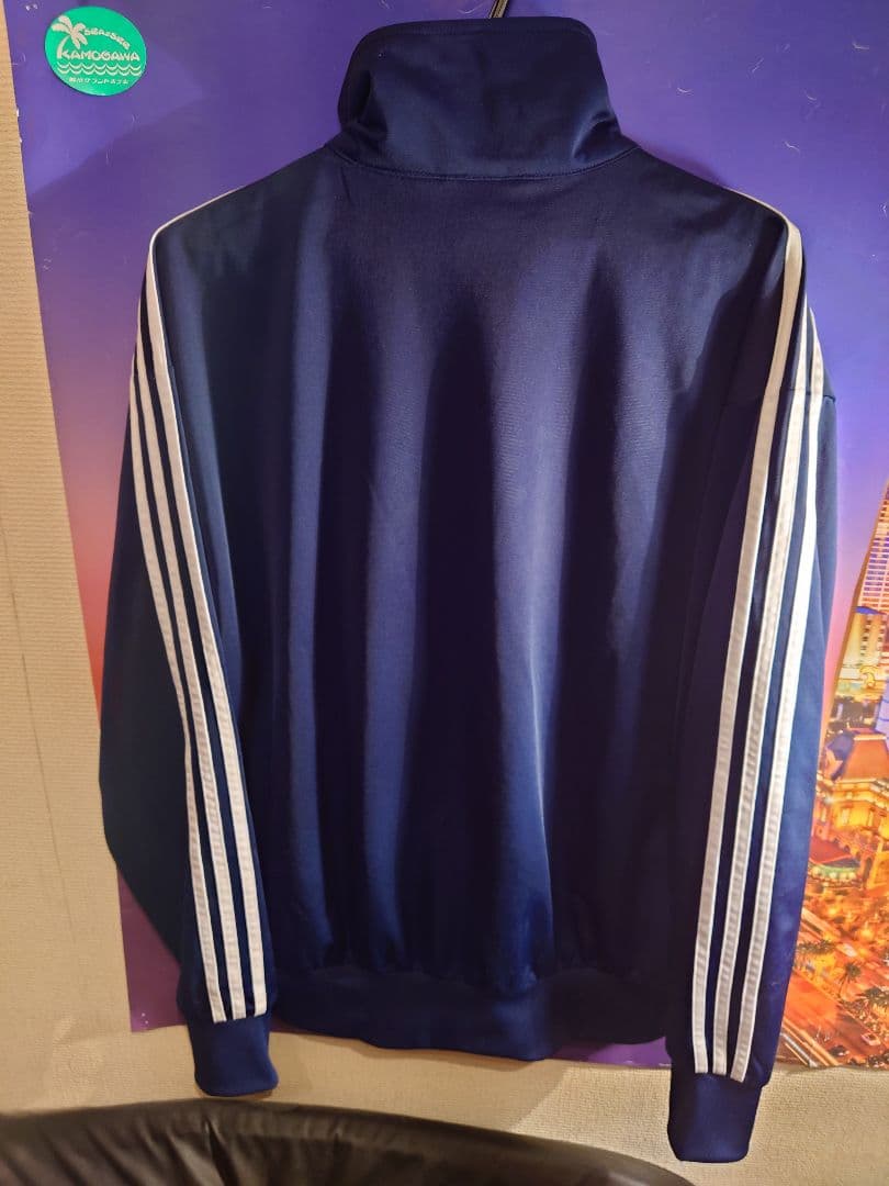adidas アディダス ファイヤーバード トラックトップ ネイビー XL